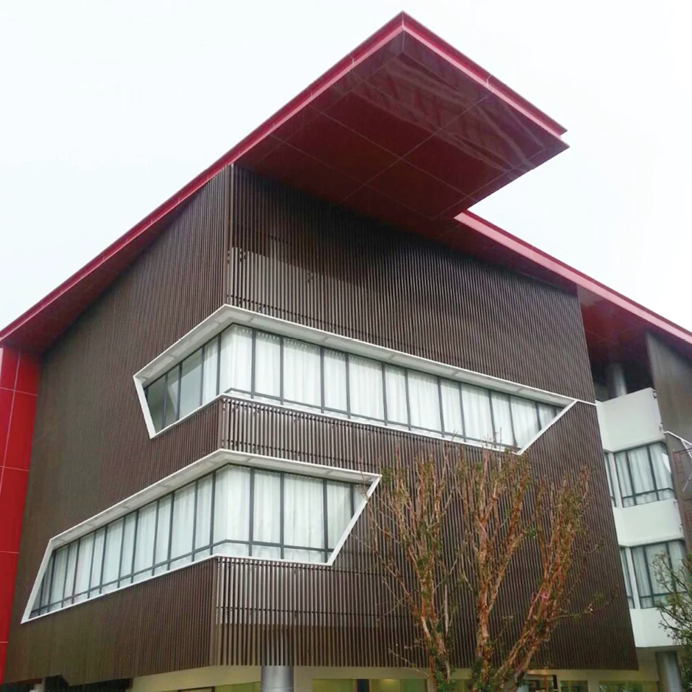 DML Box Louvers 100x20 architectural screen profile